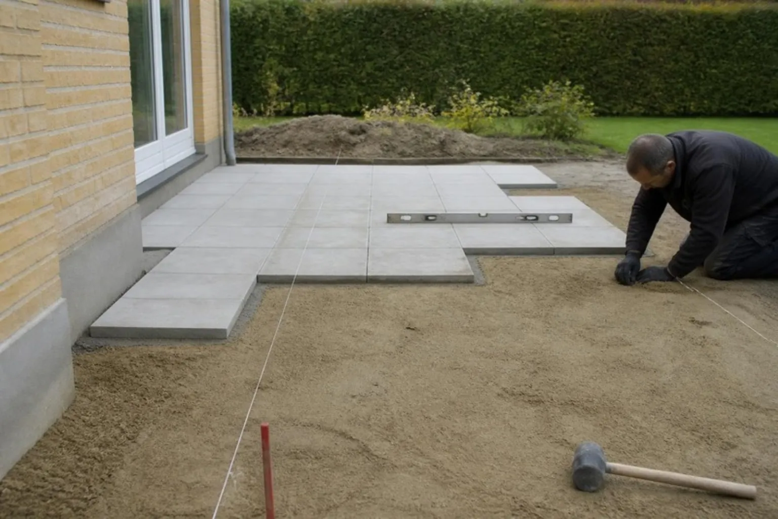 Fliseterrasse, Sjøvold Multiservice, billede 1